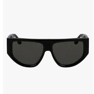 Victoria Beckham B-Buckle 55mm Modified Rectangular Sunglasses